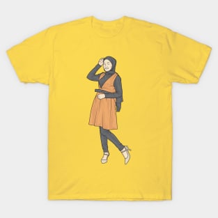 Yellow Dress T-Shirt